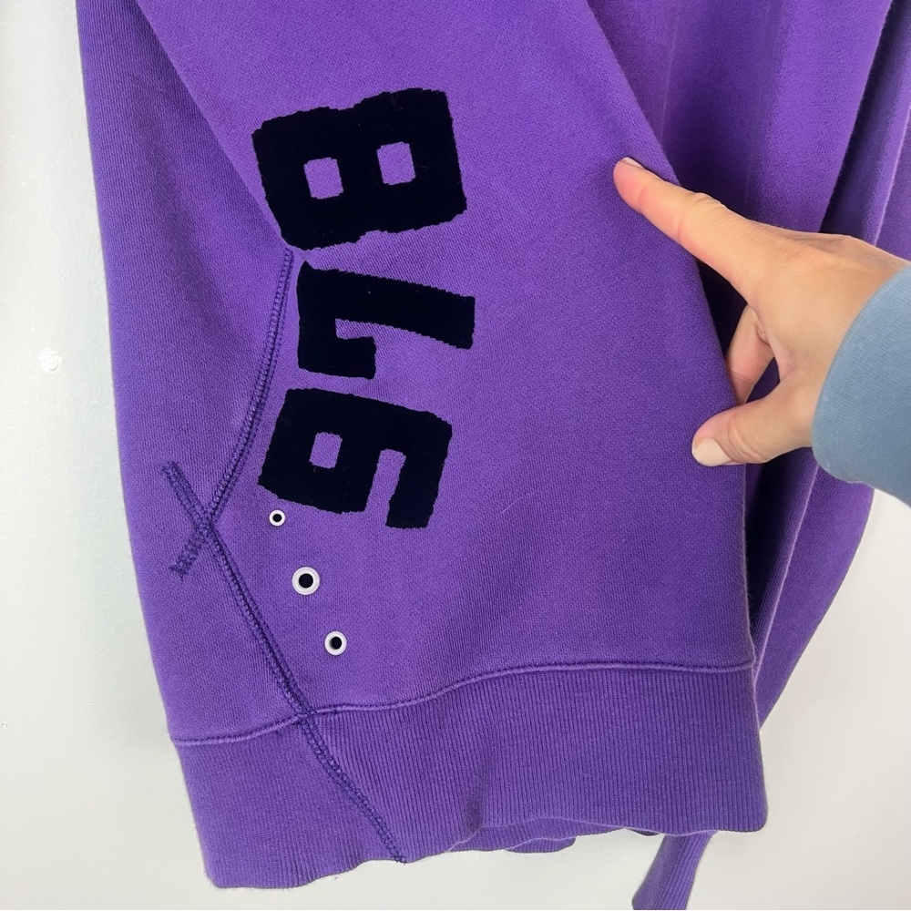 DIESEL Sunset Graphic Purple Sweatshirt Size XL - Picture 3 of 8